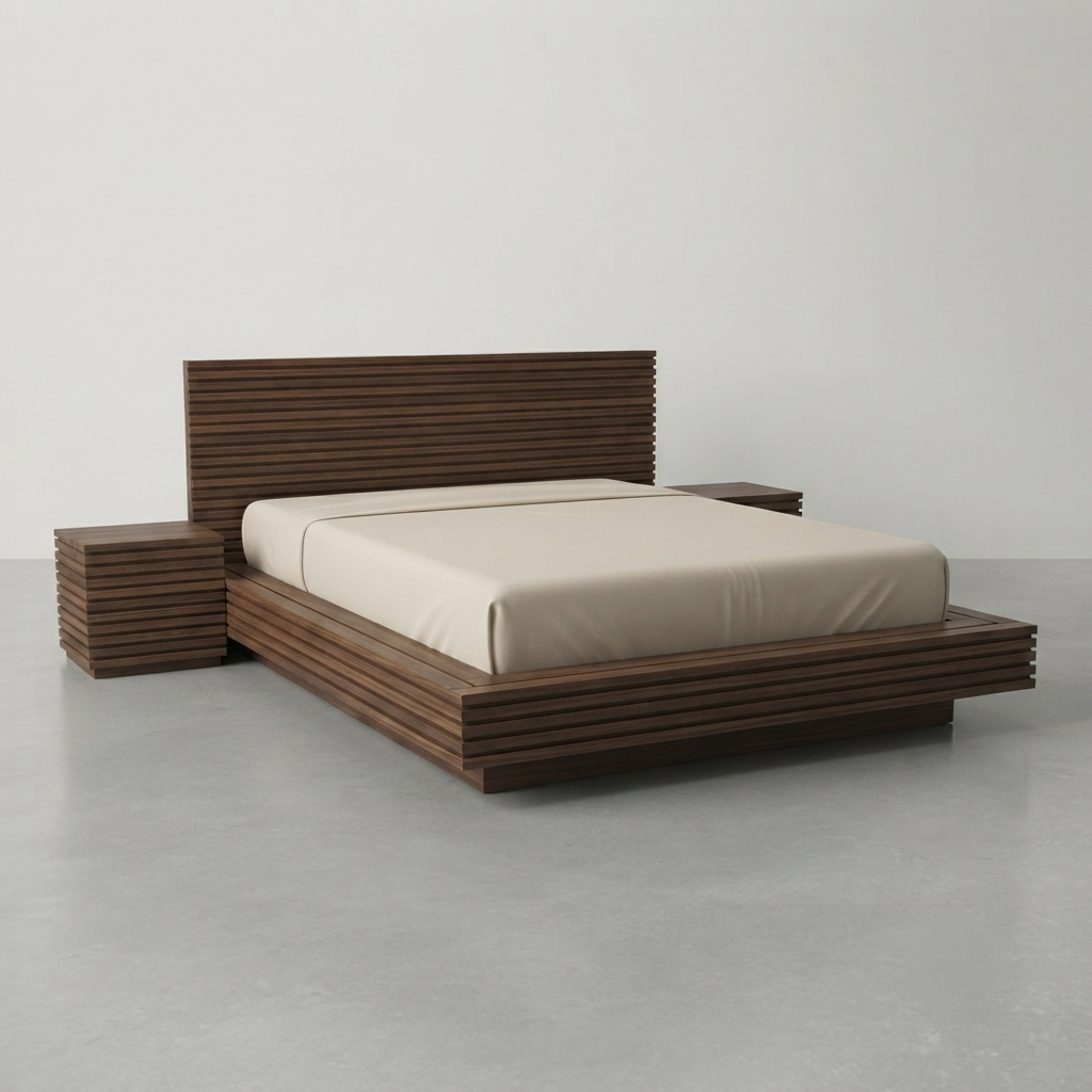 Comfort Cradle Wooden Bed Frame