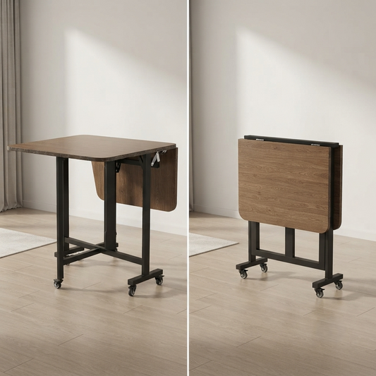 Foldable Dining Table – Space Saving Wooden Table