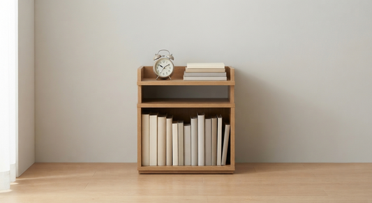 Capacious Bedside Box with Extra Storage