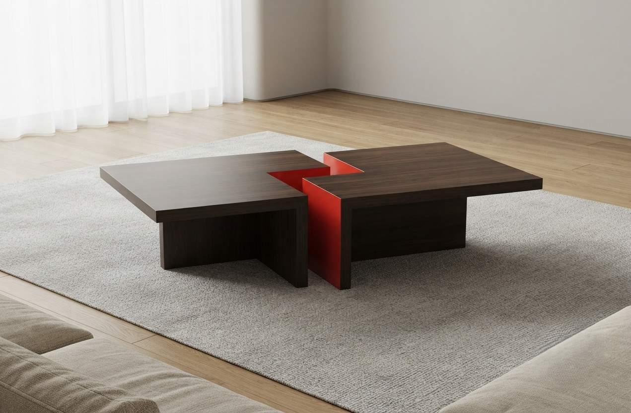 Mid Point Center Table with Storage