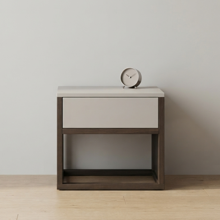 Mystic Bedside Table with Sliding Drawers