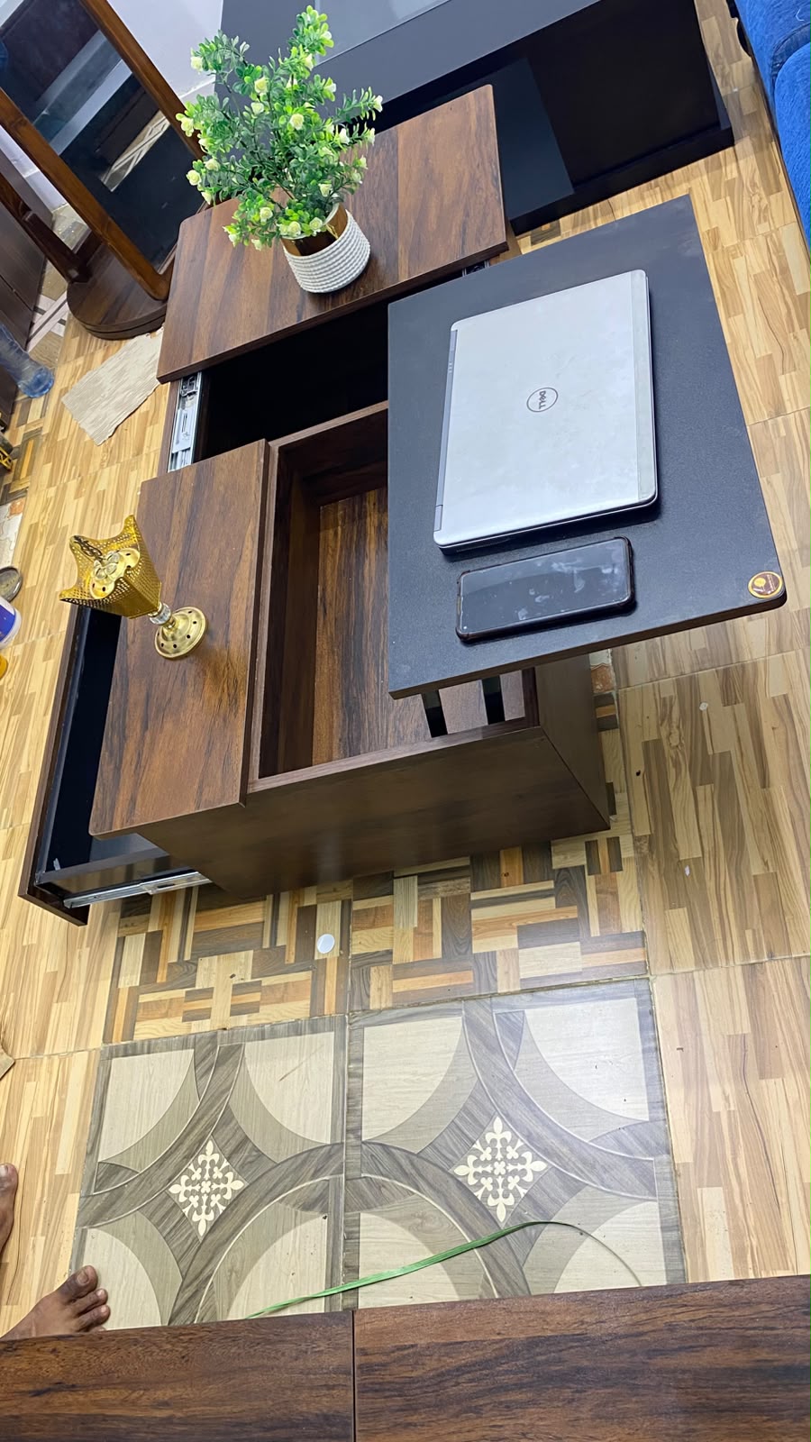 Multi-Purpose Center Table with Storage