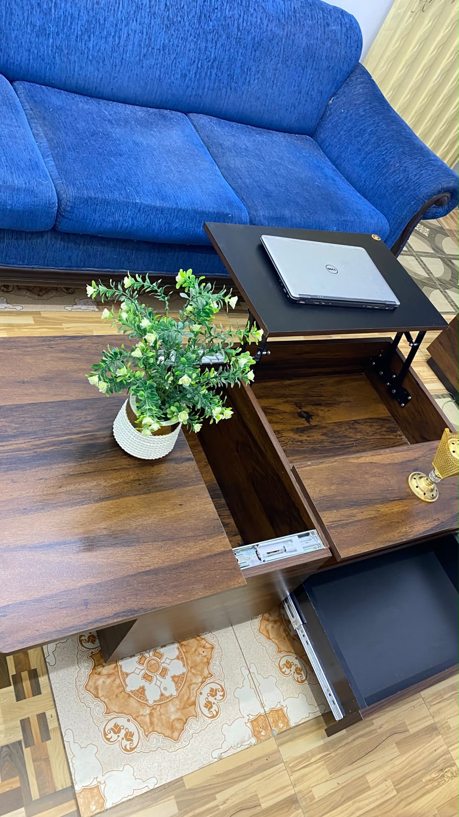 Multi-Purpose Center Table with Storage