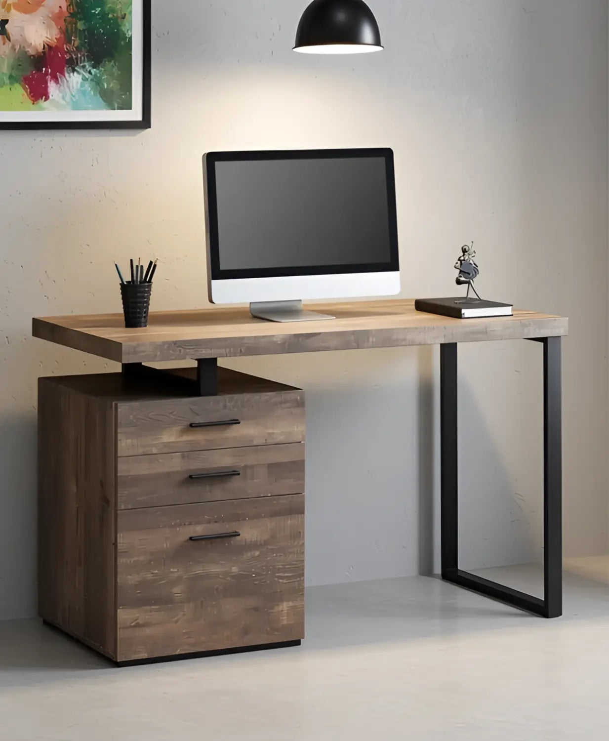 Pixel Desk Computer Table – Multi Finish Option