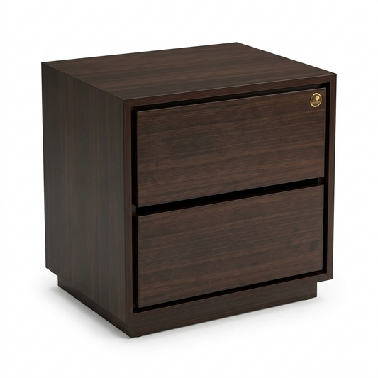 Vital Bedside Table – Foil Finish