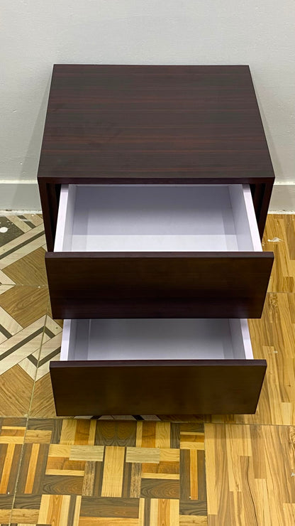 Vital Bedside Table – Foil Finish
