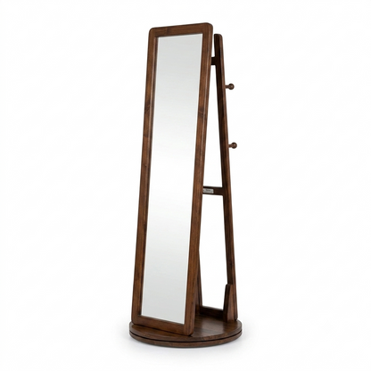Spinra Rotating Coat Rack with Mirror
