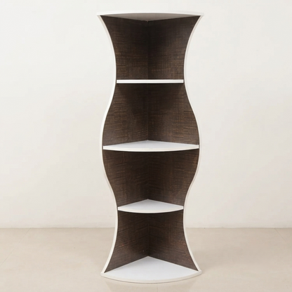 Sea Corner Shelf – Wooden Corner Storage Unit