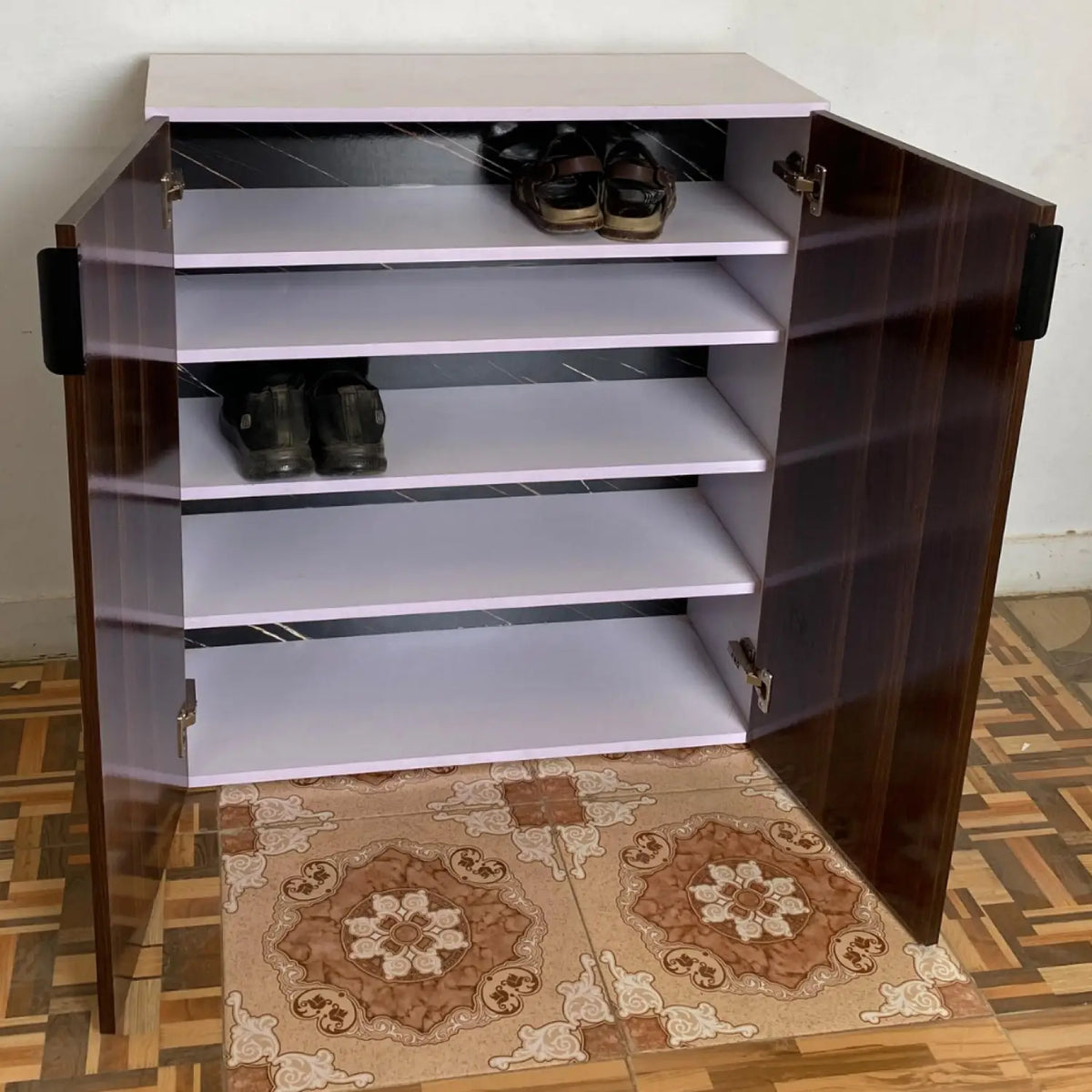 Shoe Cabinet with doors - Premium Shoe Organizer