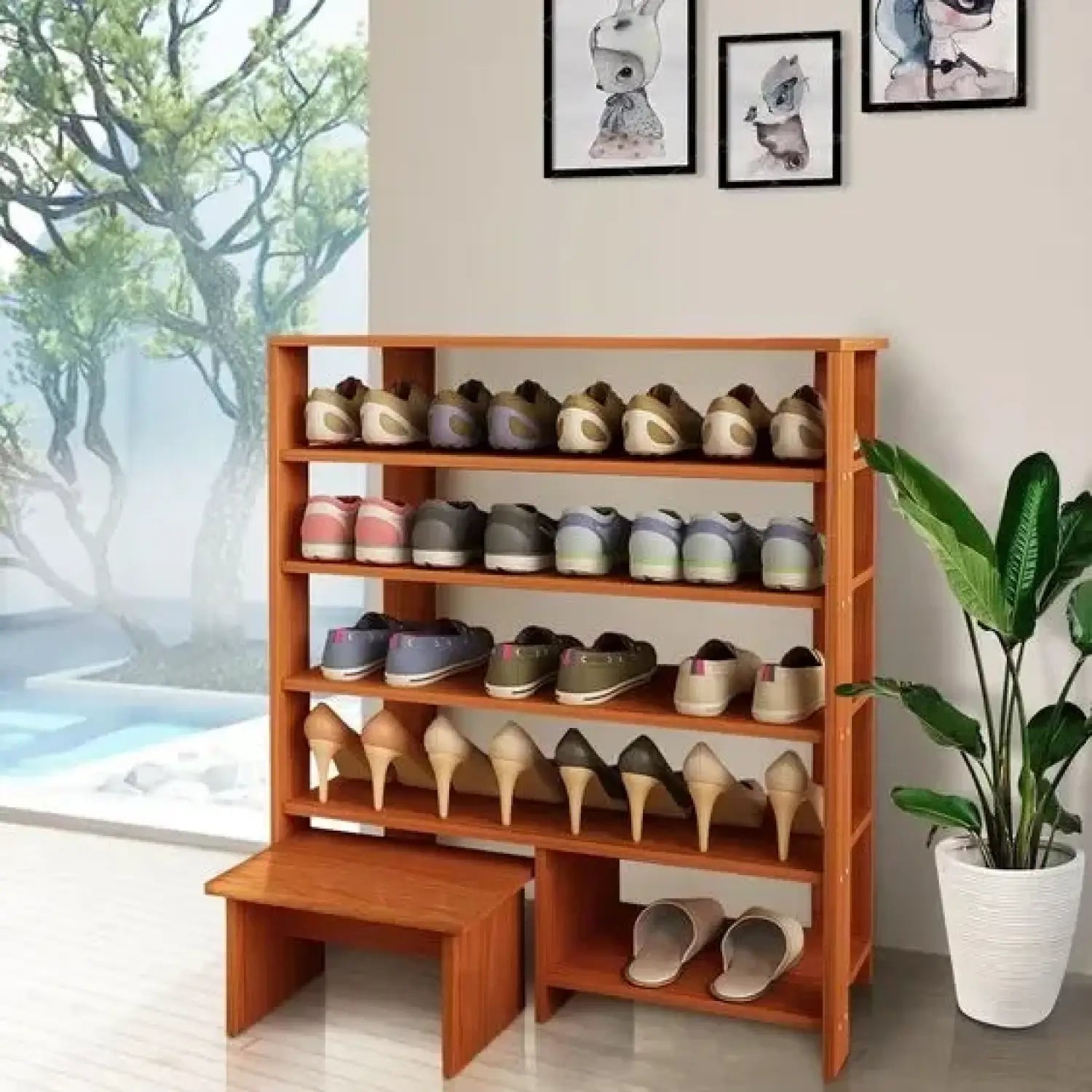 STEPUP SHOE RACK - FURNISHCO